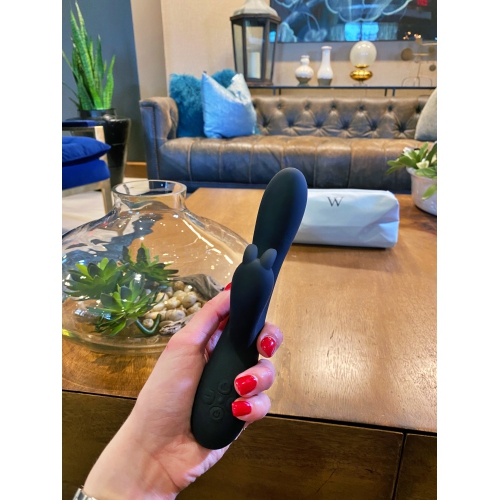 V For Vibes Heating Bunny Vibrator Eris - Black