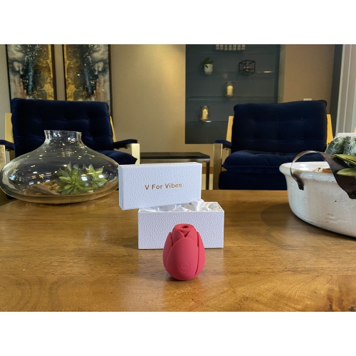 V For Vibes Rose Flower Sex Toy, Vibrator
