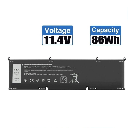 New Compatible Dell Alienware M15 R3 R4 R6 R7 Battery 86WH