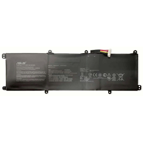 Nouvelle batterie authentique pour ZenBook UX3430UA d'Asus 50Wh