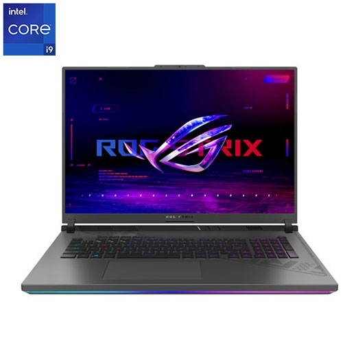 ASUS  Refurbished (Excellent) - Rog Strix G18 18" Gaming Laptop -Eclipse (Intel Ci9-13980Hx/1Tb SSD/32GB Ram/geforce Rtx 4070) In Grey