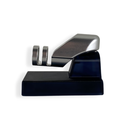 V For Vibes Wearable Vibrating Ring, Ring Vibrator Clio - Matte Silver