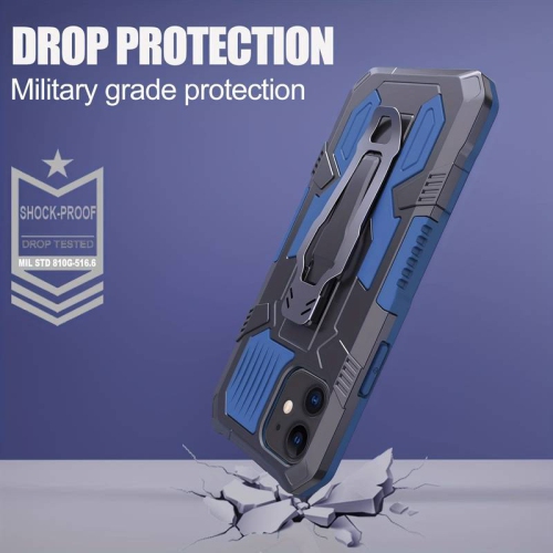 Étui multifonction antichoc 14 Pro Max plus de iPhone avec béquille et pince de ceinture - Étui de protection optimal pour téléphone
