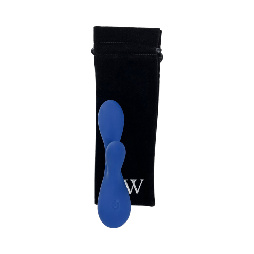 V pour Vibes Mini Rabbit Vibrator, Mini Rabbit Toy Carmena - Bleu