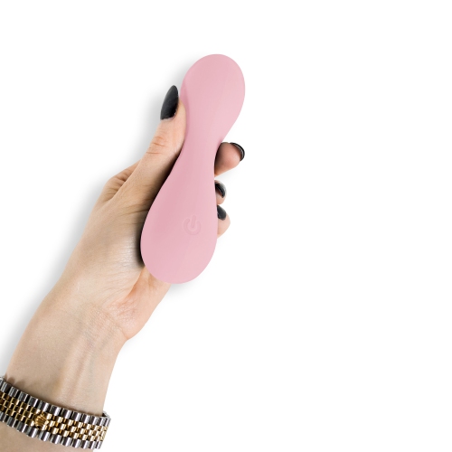 V For Vibes Mini Magic Wand, Mini Massager Juno Moneta - Nude Pink