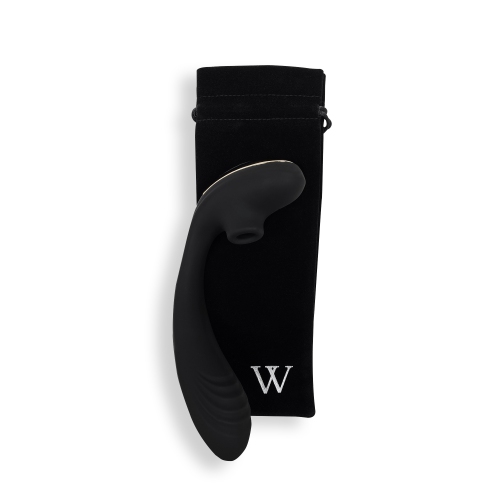 V pour Vibes Clitoral sucer Toy et G-SPOT Vibrator Bellona - Noir