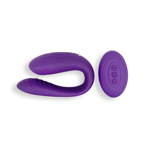 V For Vibes C-shaped Vibrator Lua - Purple