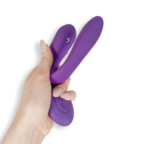 V For Vibes C-shaped Vibrator Lua - Purple