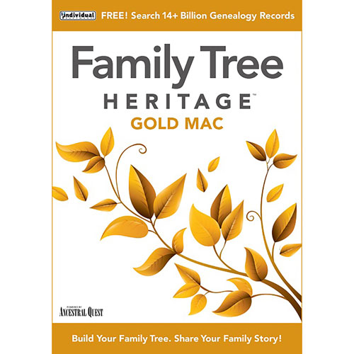 Family Tree Heritage Gold 16 - Digital Download