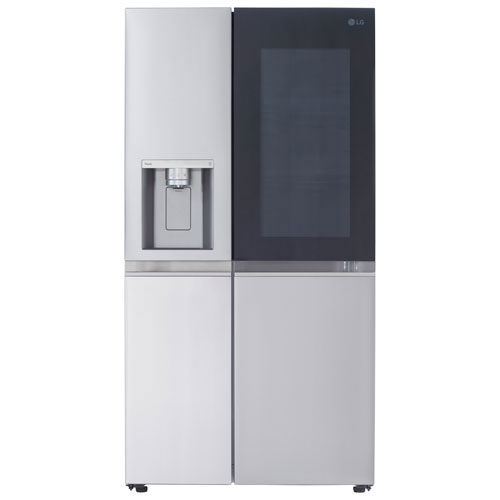 Open Box - LG 36" 27.1 Cu. Ft. Side by Side Refrigerator - SS - Perfect Condition