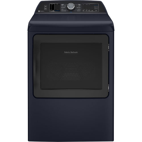 Open Box - GE Profile 7.3 Cu. Ft. Electric Steam Dryer- Sapphire Blue- Perfect Condition
