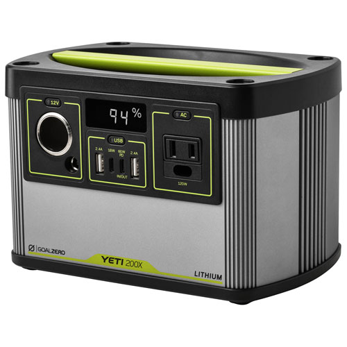Goal Zero Yeti 200X Portable Power Generator - 187 Watts
