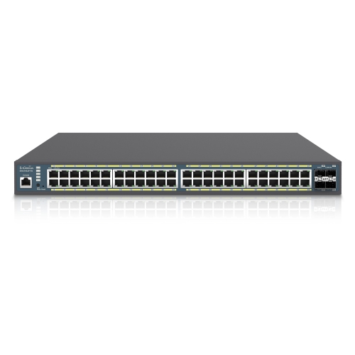 EnGenius – Commutateur PoE+ Gigabit géré EWS7952P-FIT 48 ports Fit L2 plus, budget 410&nbsp;W, 4 ports Uplink SFP