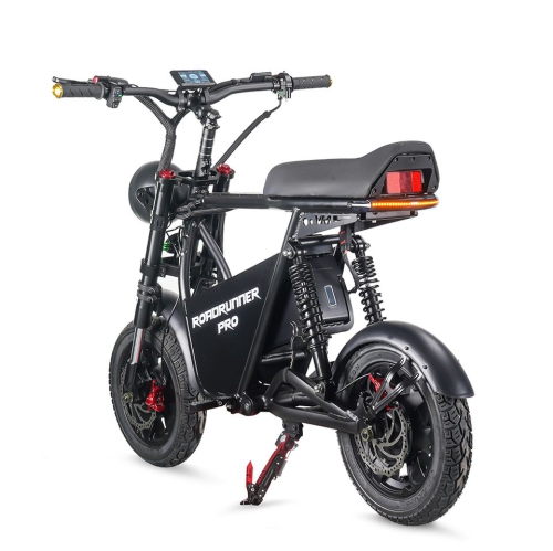 EMOVE RoadRunner Pro Seated Electric Scooter – Dual 2000W Motors, 60V 30Ah Removable Battery, 50 mph Top Speed, 50 mi Range, Hydraulic Brakes, 3.5”