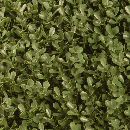 48" Potted Mini Boxwood Square Artificial Topiary Tree