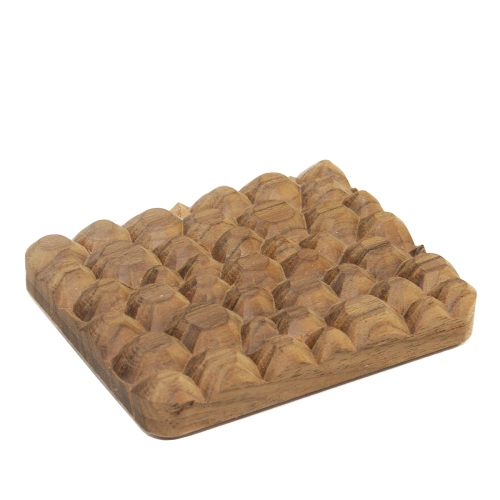 Handcrafted Natural Walnut Wood Soap Dish