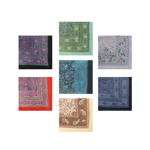 Club Pack of 12 Women's Contemporary Colorful Stylish Large Fashion Scarf Shawls 41" x 41"