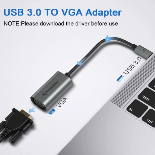 Summit Series USB 3.0 to VGA Adapter 1080P HD Multi-Display Video Converter
