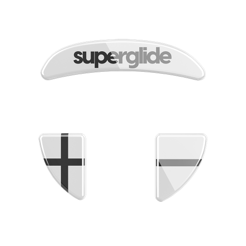 Pulsar - Superglide for Xtrfy MZ1 Wirelsss - White