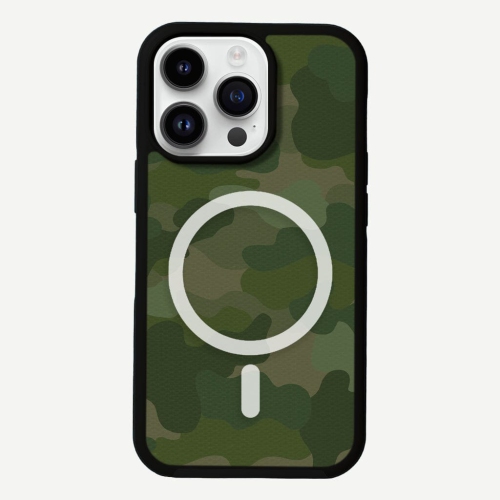 CASECO  Magsafe Iphone 14 Pro Max Camo Case In Green