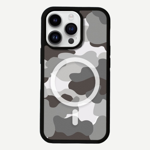 CASECO  Magsafe Iphone 14 Pro Max Camo Case In Grey