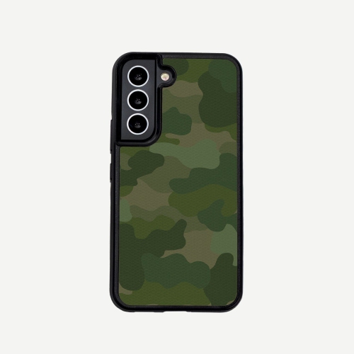 Green Samsung Galaxy S22 Camo Case