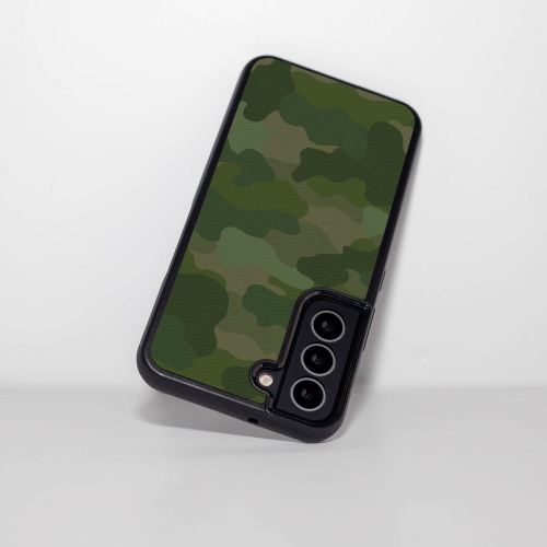 Green Samsung Galaxy S22 Camo Case