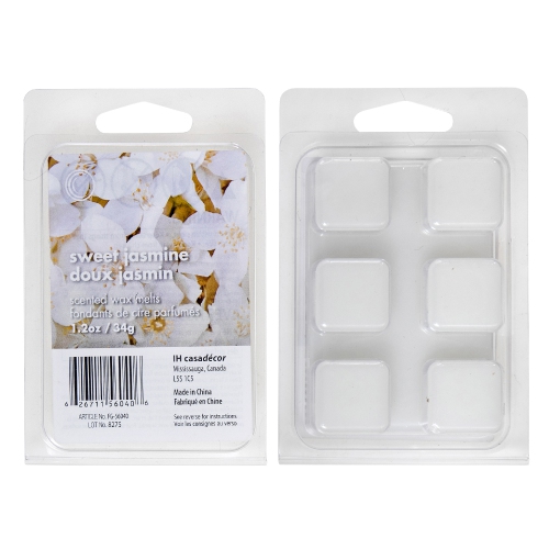 Maison Concepts 6Pk Scented Wax Melts Sweet Jasmine - Set of 4