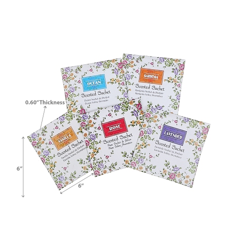 Maison Concepts Floral Aroma Sachet - Set of 12