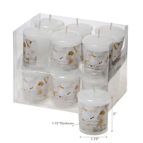 Maison Concepts Mushroom Votive Sweet Jasmine - Set of 12
