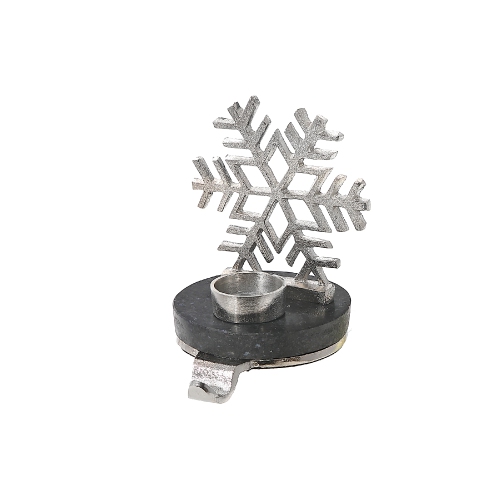 Maison Concepts Christmas Snowflake With Tealight Stocking Holder