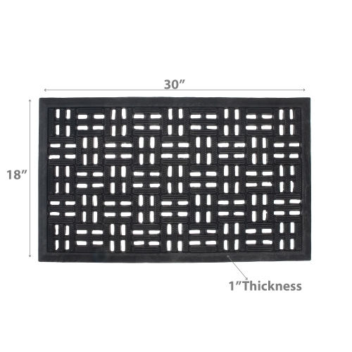 Maison Concepts Rubber Mat Square Grid