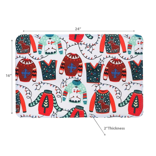 Maison Concepts Christmas Memory Foam Mat Weather