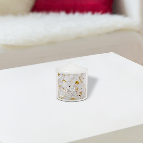 Maison Concepts 2.75"X3" Scented Pillar Sweet Jasmine - Set of 6