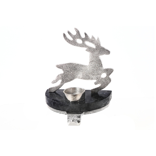 MAISON CONCEPTS  Christmas Reindeer With Tealight Stocking Holder