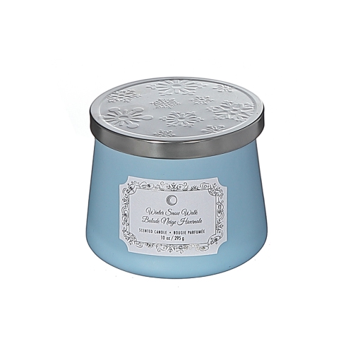 Maison Concepts Christmas 10.5Oz Taper Candle Winter Snow Walk