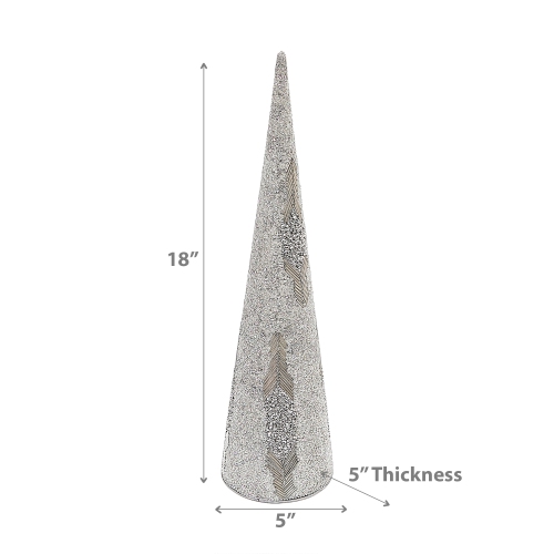Maison Concepts Christmas 18" Cone Tree Arrow Glam