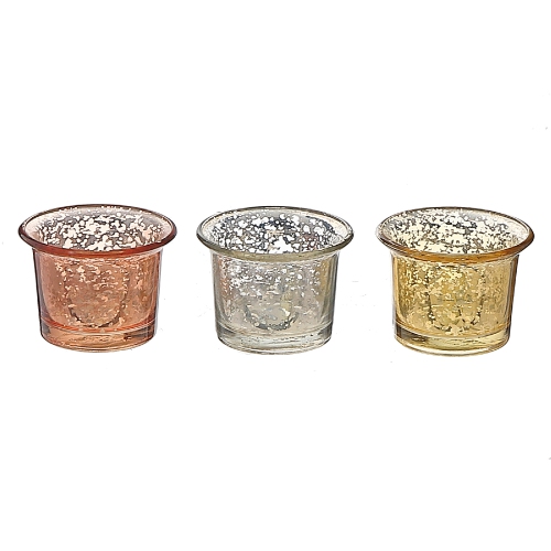 Maison Concepts Mercury Mini Tealight Holder - Set of 3