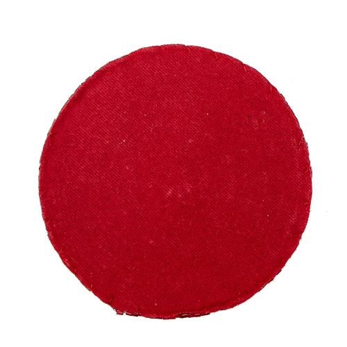 Maison Concepts Christmas Beaded Round Coaster Red - Set of 6