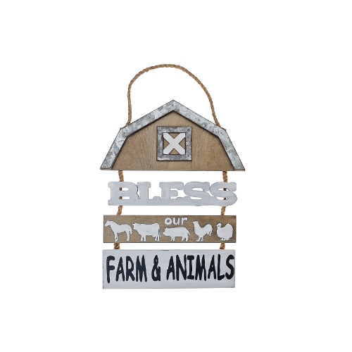 Maison Concepts Bless Our Farm & Animals Hanger