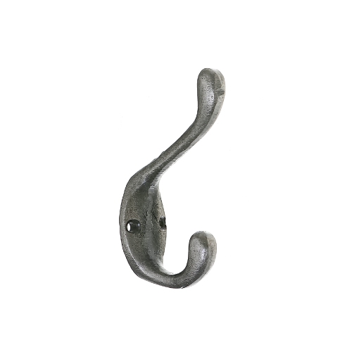 Maison Concepts Double Iron Hook Antique Silver - Set of 3