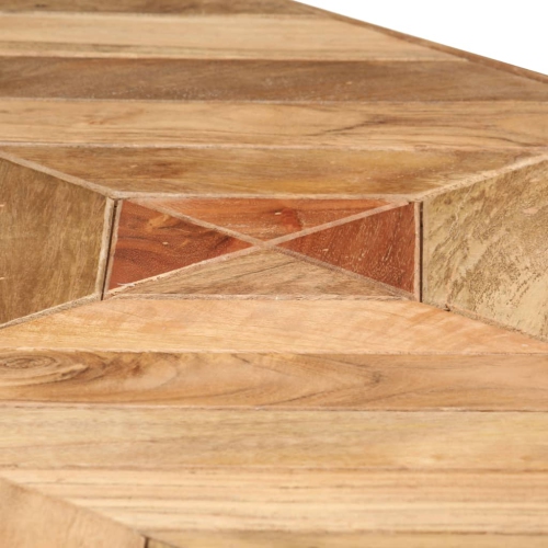 vidaXL Dining Table 55.1"x27.6"x29.9" Solid Acacia and Mango Wood