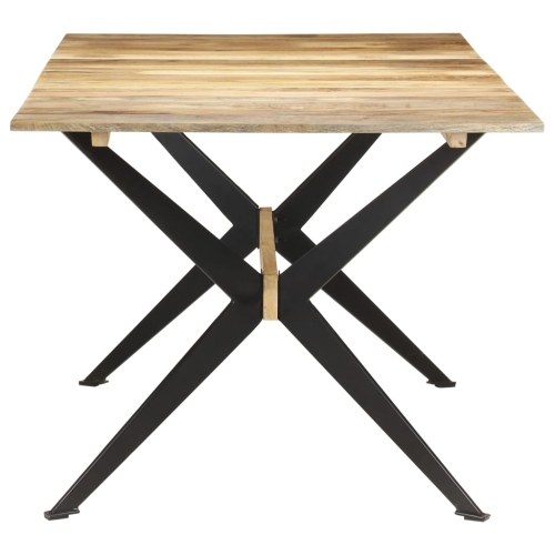 vidaXL Dining Table 180x90x76 cm Solid Mango Wood