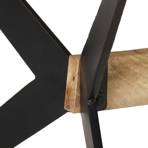 vidaXL Dining Table 180x90x76 cm Solid Mango Wood
