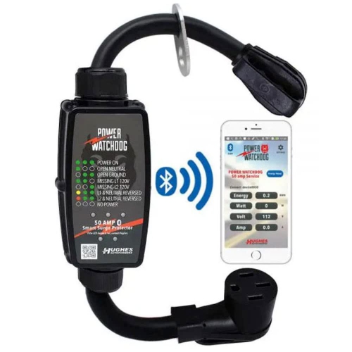 HUGHES  Autoformers Pwd50 Portable Bluetooth Surge Protector - 50 Amp