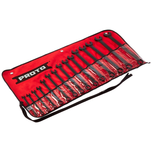 STANLEY  J1200F-Mbasd Proto 15-Piece 12 Point Metric Combination Wrench Set