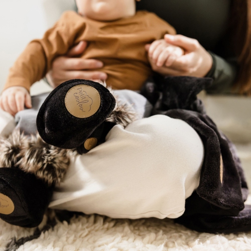 Petit Coulou Baby Winter Booties - Cream