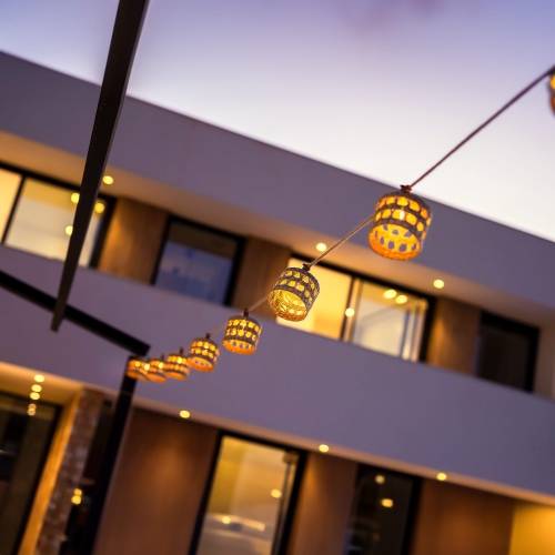 Newgarden Alba Decorative LED Garland, 26ft, Solar & Rechargeable Battery