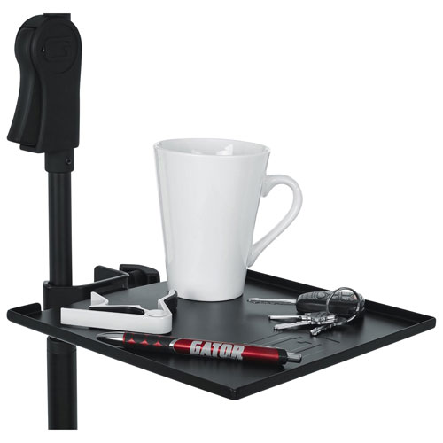 Gator 9" x 9" Frameworks Mic Stand Clamp-On Utility Shelf