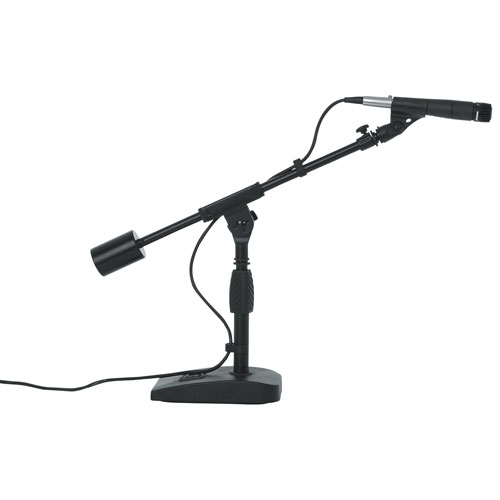 Support de microphone - Support de microphone avec pince de microphone